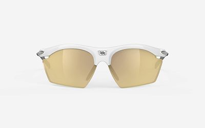 Превью  Велоочки RUDY PROJECT Rydon Slim White Gloss, Линзы: Multilaser Gold (SP545769-0000)